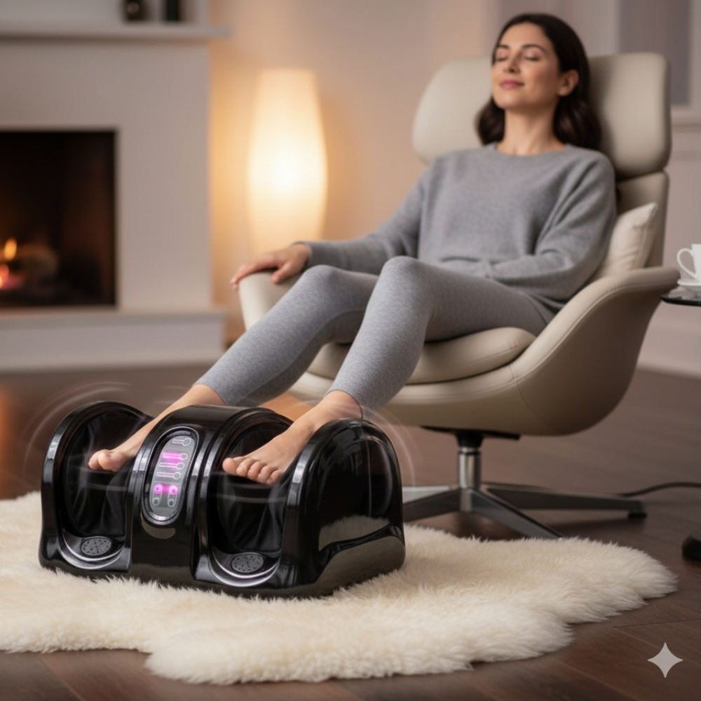 Kendal Shiatsu Kneading and Rolling Foot Massager- EUC